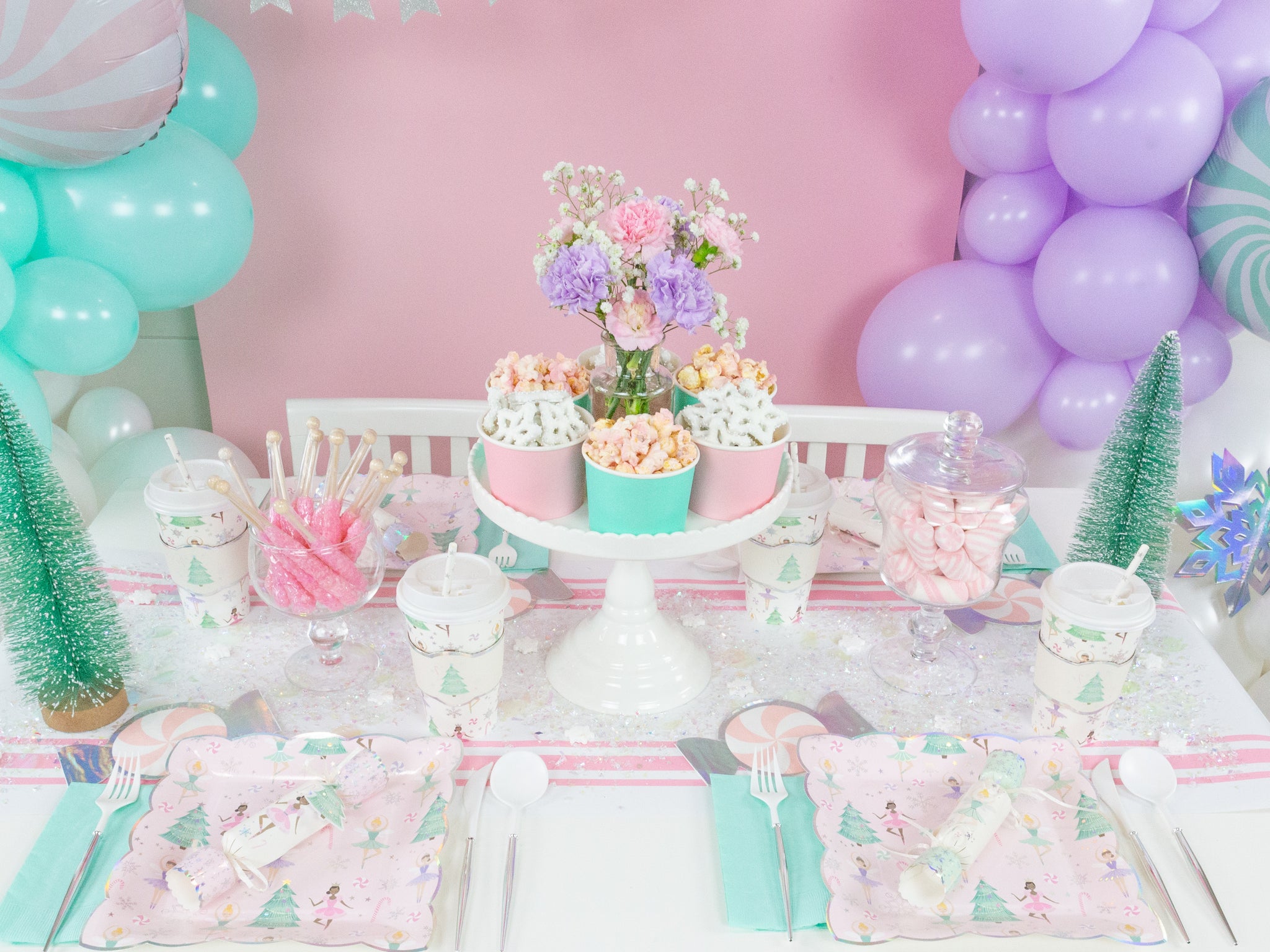 Sugar Plum Fairy Party Table Decor | The Party Darling