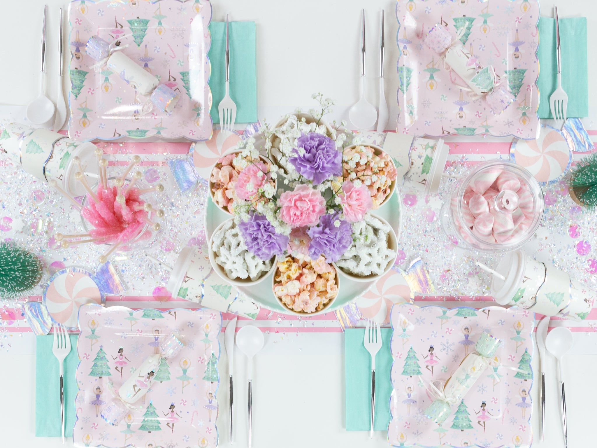 Sugar Plum Fairy Table Overview | The Party Darling