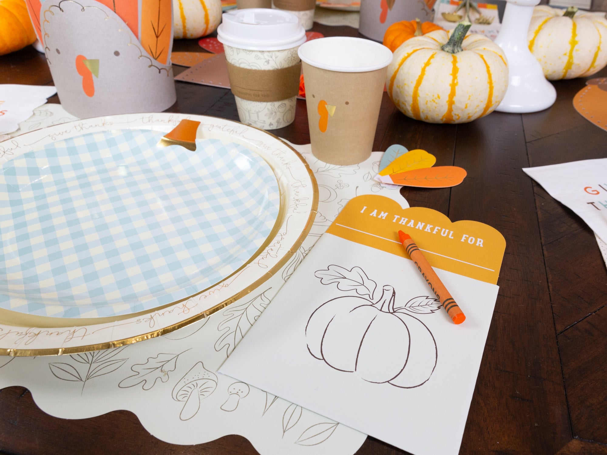 Kids Thankful Craft Thanksgiving | The Party Darling
