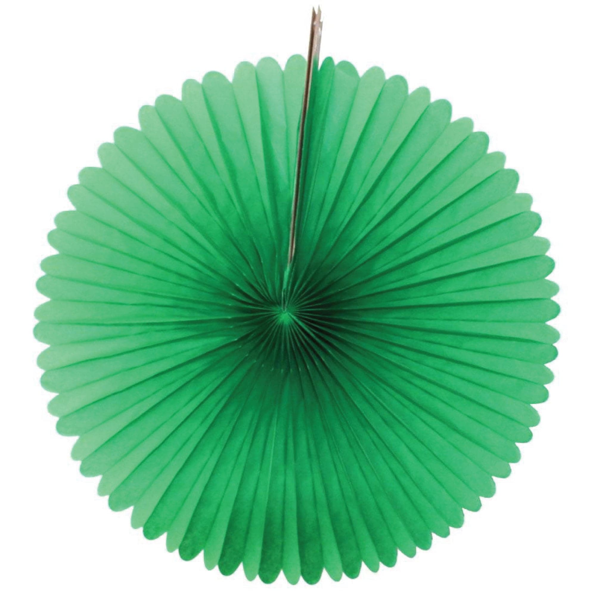 Devra Dark Green Tissue Paper Fan 13 | The Party Darling