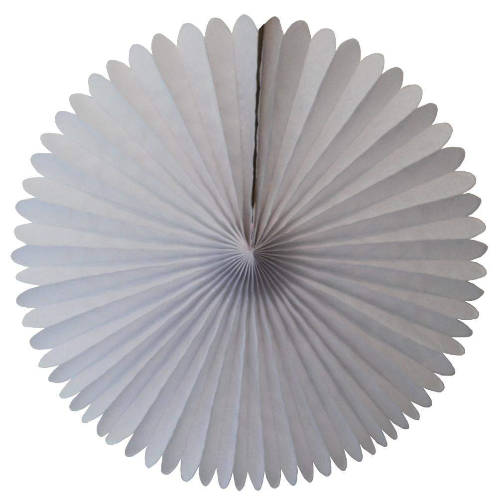 Orange Tissue Paper Fan 18