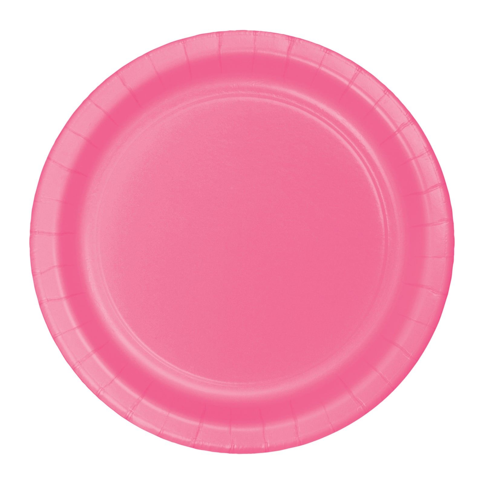 Pink Toile Dinner Paper Plates