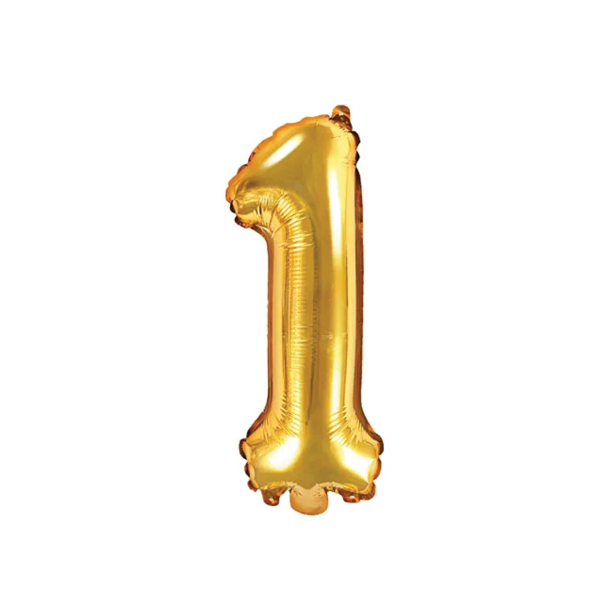 Number 6 Balloon, 32.5, Gold