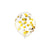 Gold Star Confetti Balloons 6ct | The Party Darling