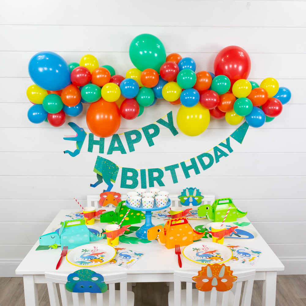 Dinosaur Party Balloon Garland Kit - 6ft. | The Party Darling