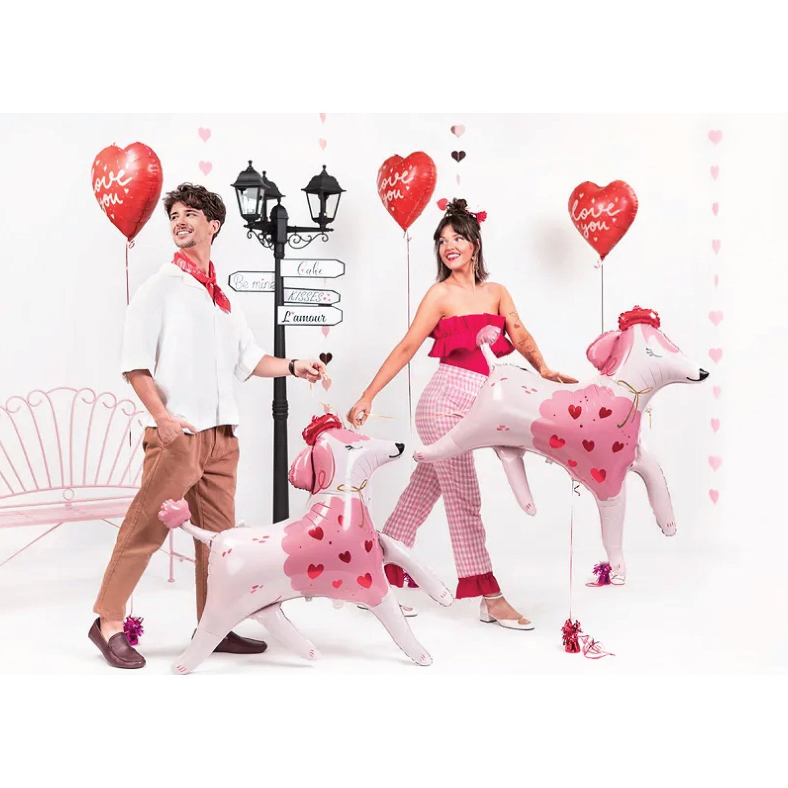 Red Heart Latex Balloons 10