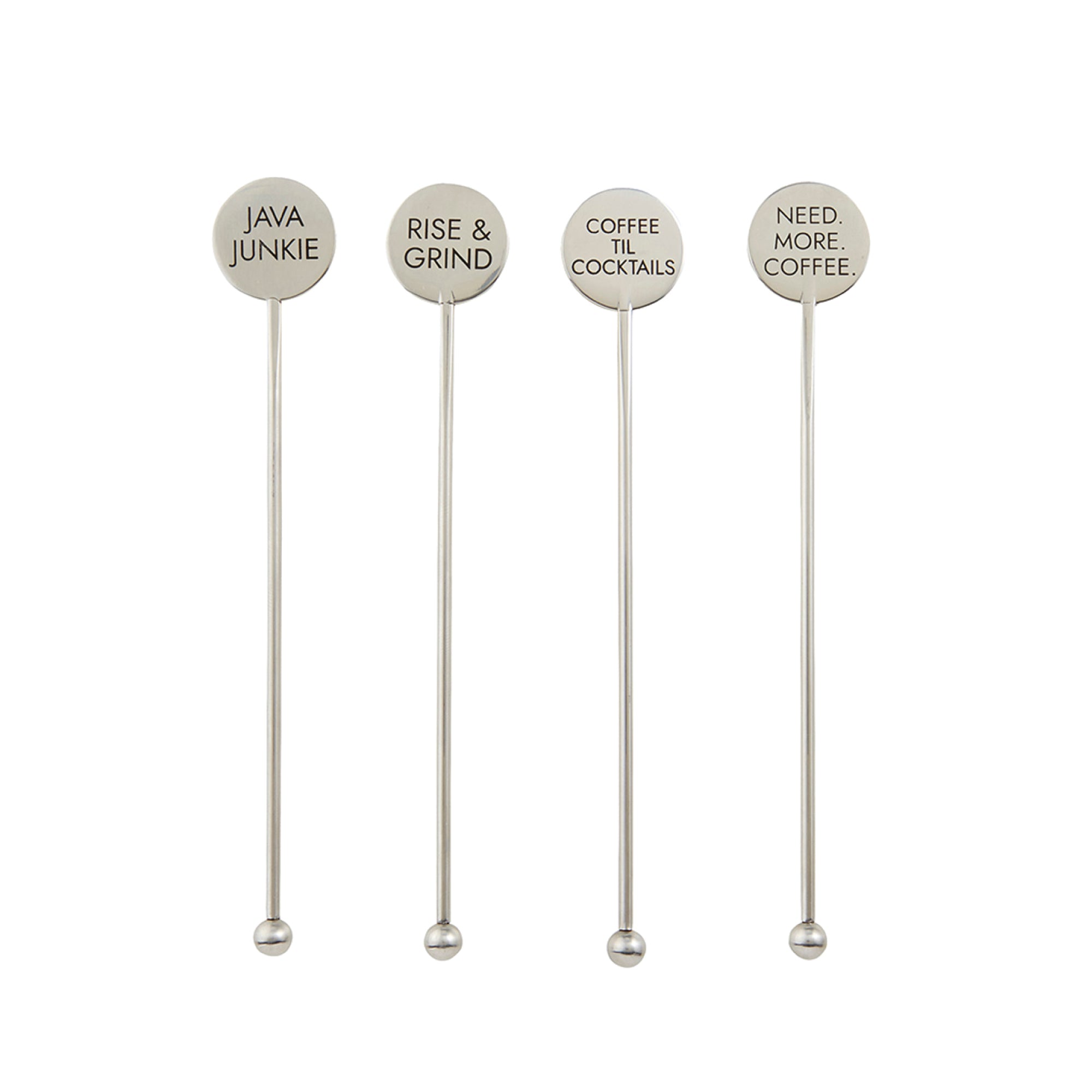 Stainless Steel Coffee Beverage Stirrers Stir Cocktail Drink