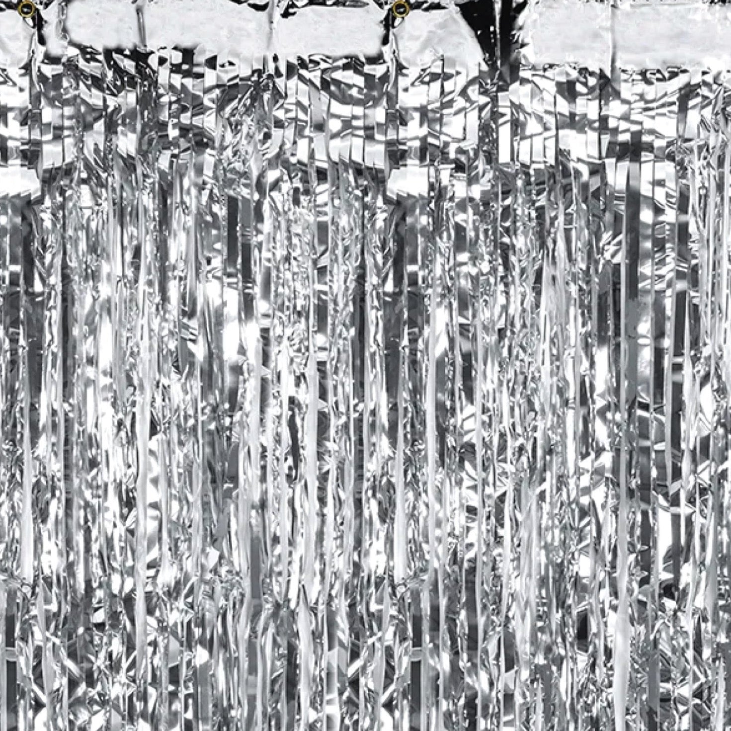 Silver Iridescent Tinsel Fringe Garland – Sprinkle BASH