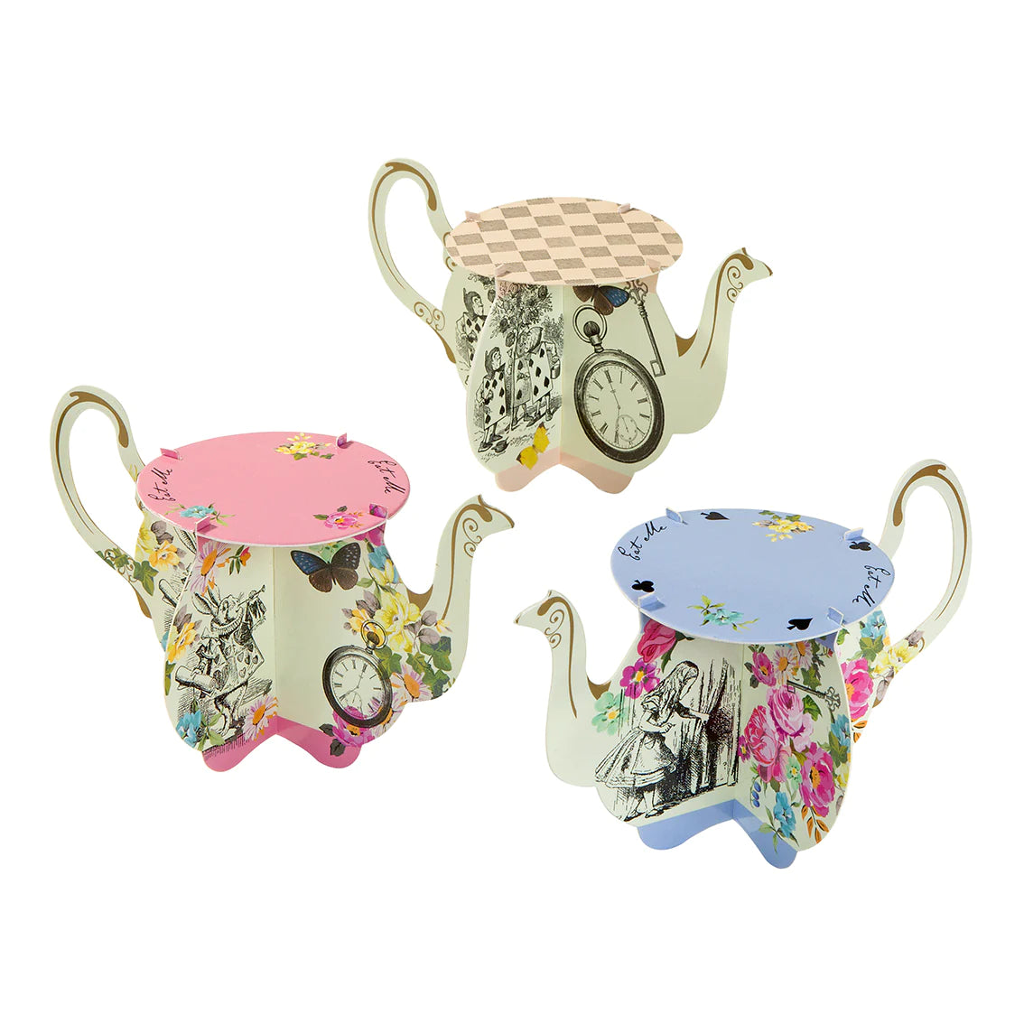 4m Tea Pot Bunting, Alice in Wonderland Party Decorations, Garden