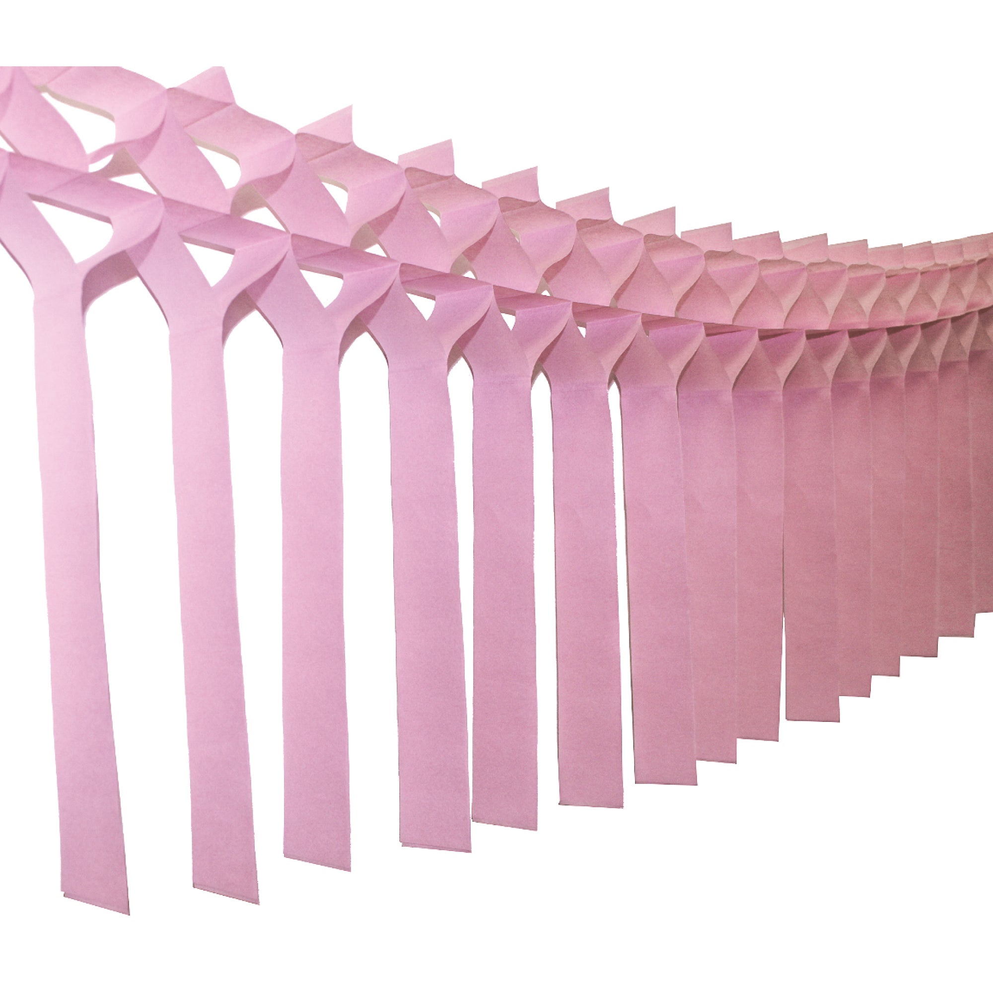 Pink Crepe Paper Streamer