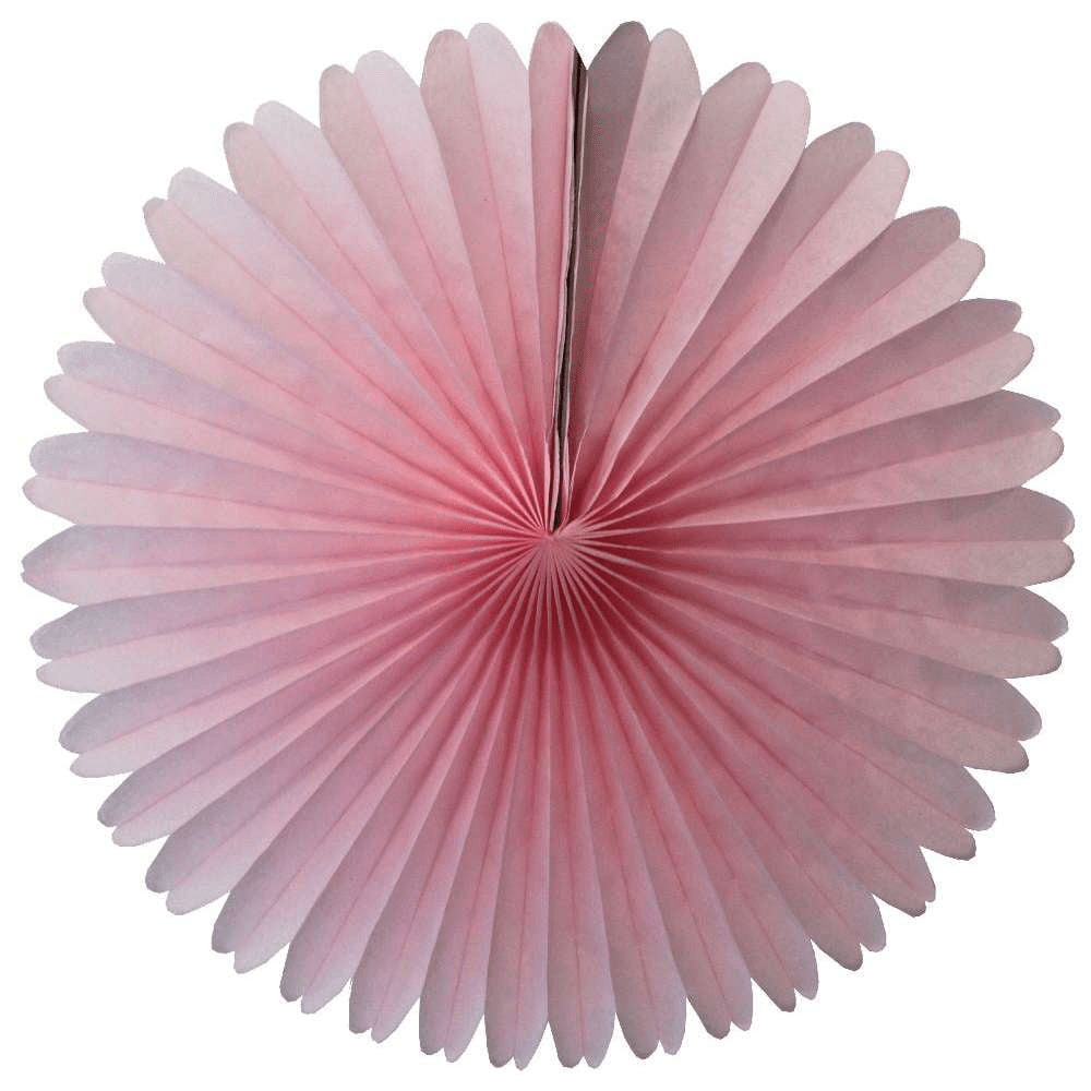 Purple Tissue Paper Fan 18