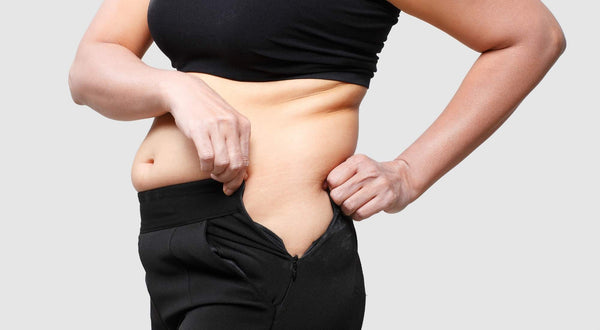 how to get rid of menopausal belly naturally