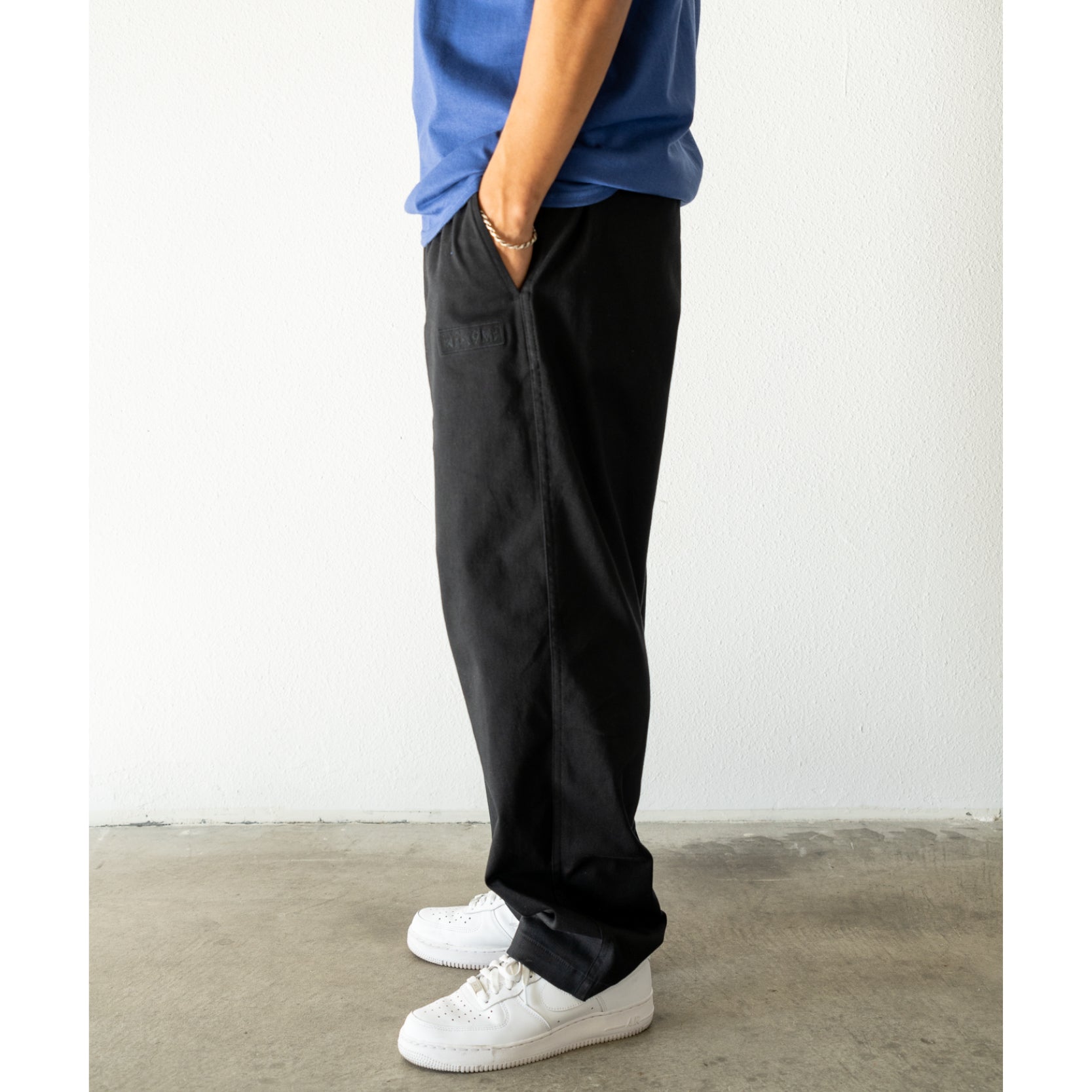 Principal Elastic Waist Twill Pant - Black – Welcome Skateboards