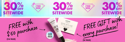 NYX Black Friday Beauty Discounts