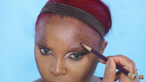 Halloween Makeup - How To Do - Slapp - MErmaid