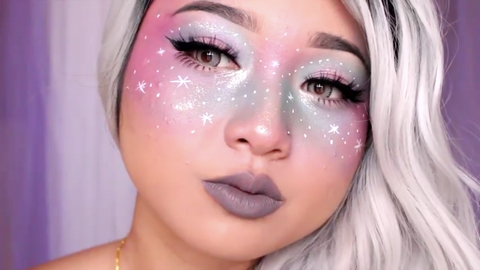 Galaxy - Halloween Makeup - How To Do - Slapp