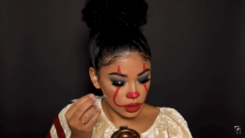 IT- Pennywise - Halloween Makeup - How To Do - Slapp