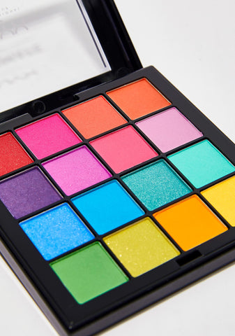 Nyx Vivid Brights Eyeshadow Palette