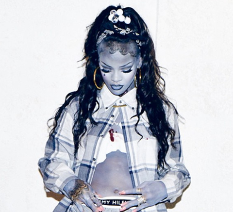 Rihanna Gangster Zombie Best HAlloween