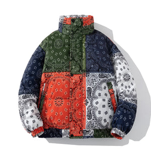 Bandana Puffer Jacket - limetliss