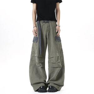 Cartoon Baggy Cargo Pants - limetliss