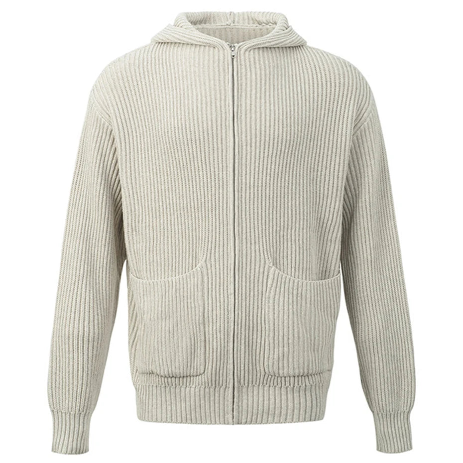 Hyper Knitted Sweater Hoodie