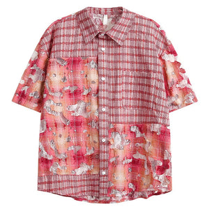 Vintage Bloom Patchwork Shirt - limetliss