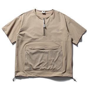 Henly Half Zipper Tee - limetliss