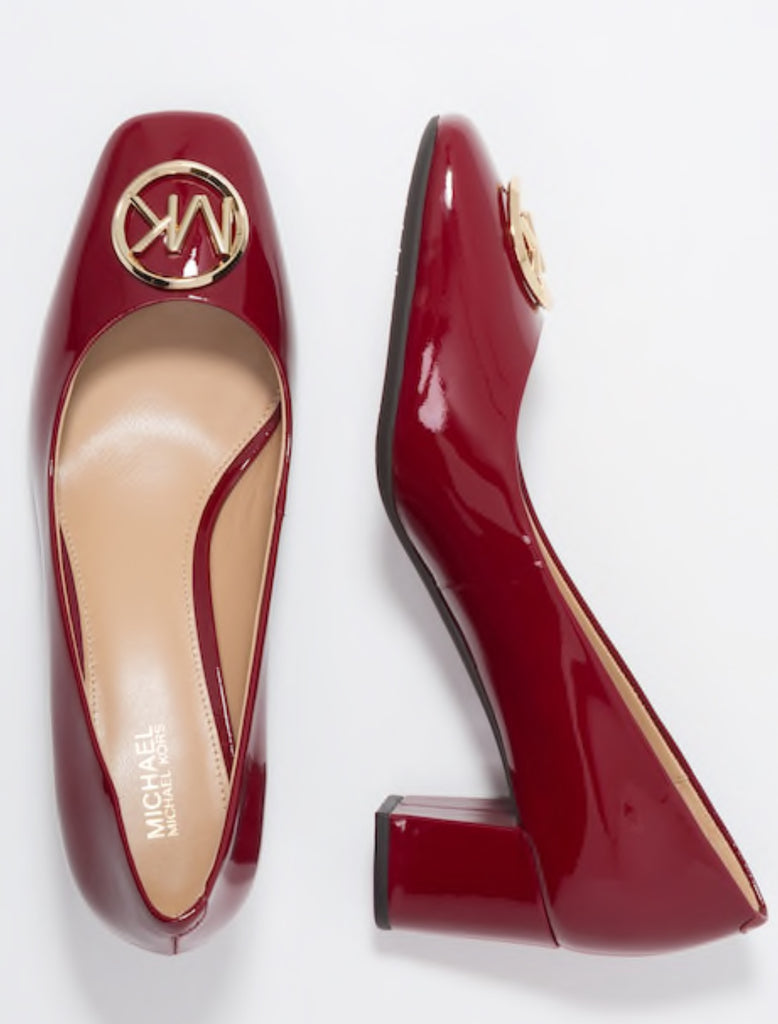 michael kors patent leather pumps