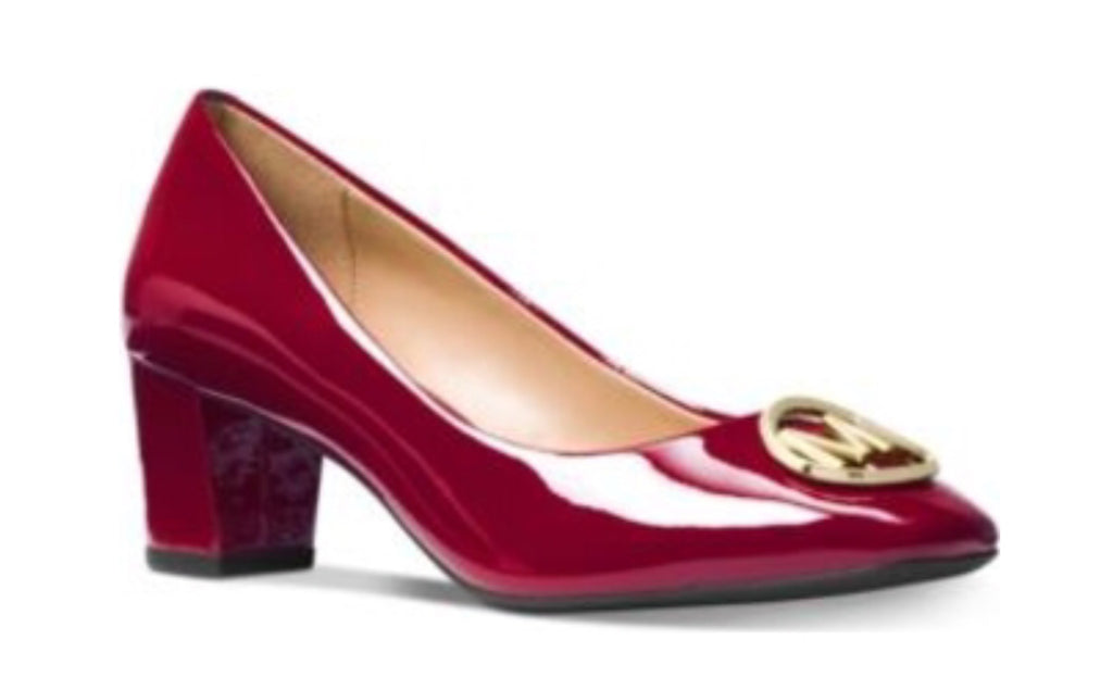 michael kors pumps red