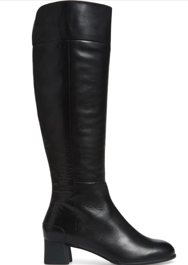 Camper Knee High Boots in Black Leather $239, Our Beautiful Price $199 ...