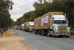 Drought Hay Trucks
