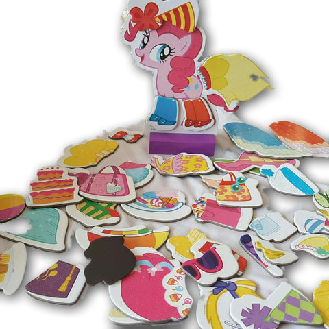 my little pony magnetic dress up