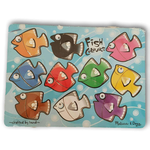 melissa and doug fish color puzzle