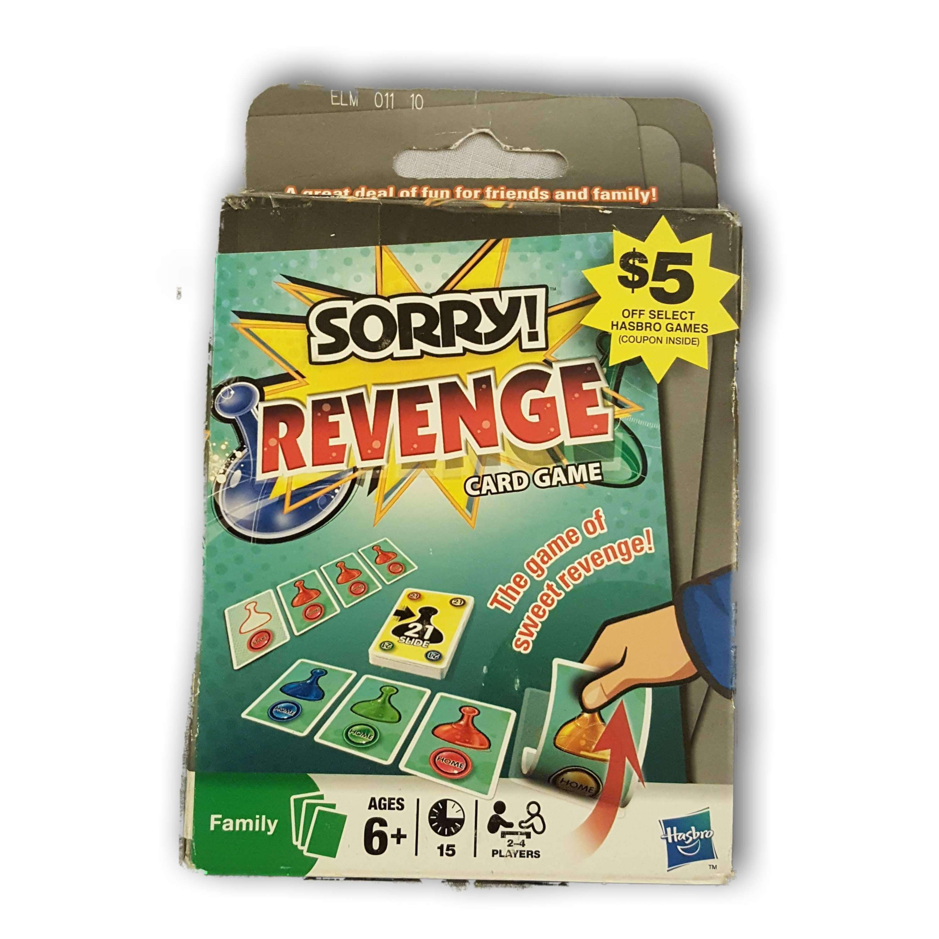 Sorry Revenge Card Game – Toy Chest Pakistan