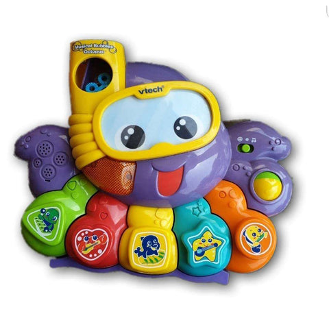 vtech musical bubbles octopus