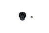 Losi 1/10 Lasernut U4 Tenacity LOS03028 Harden Steel 45# 12T Pinion Gear - 2Pc Set Black
