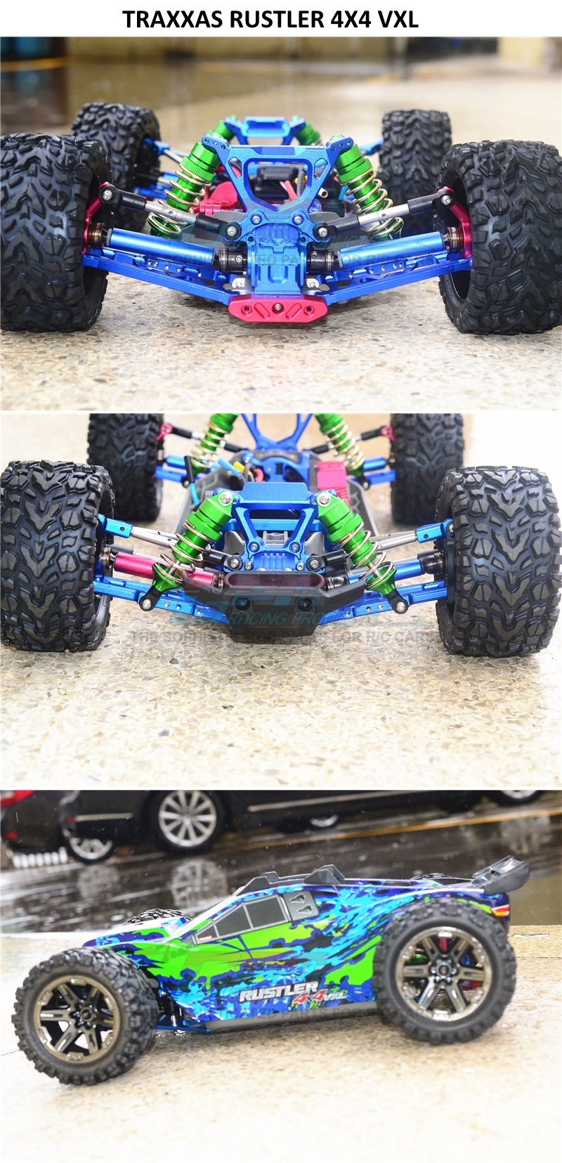 traxxas nitro rustler upgrades