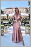 Nadine Merabi Gracie Gown - Blush