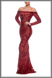 Nadine Merabi Arabella Dress Red