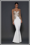 Charlotte Fishtail Gown by Elle Zeitoune