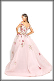 Portia and Scarlett Floral Gown Pink