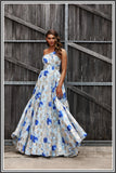 Daisy Gown - Blue