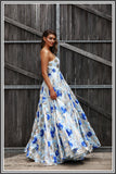 Daisy Gown - Blue