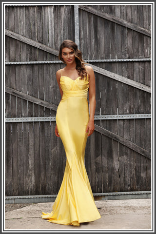 Jadore Sadie Dress in Yellow