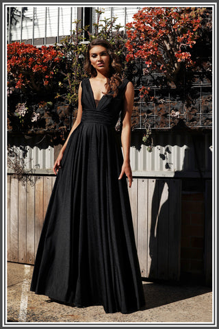 Cassie Gown Black