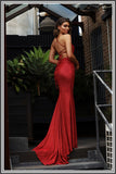 Bella-Sparkle Gown - Red