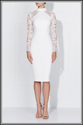 Zoe Dress - Ivory