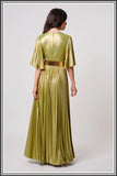 Forever Unique Misse Pleated Maxi - Lime