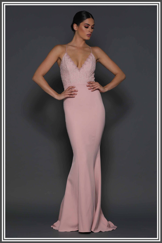 Morocco Gown - Blush